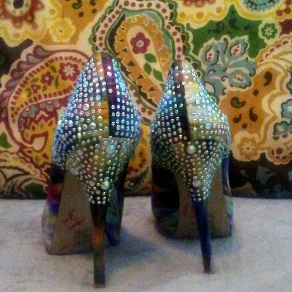 Jeweled Peeptoe Pump by ALDO - Picture 4 of 5